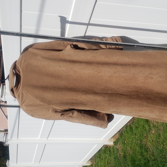 TWEED REVERSIBLE WOMENS FULL LENGHT COAT. - Picture 7 of 7